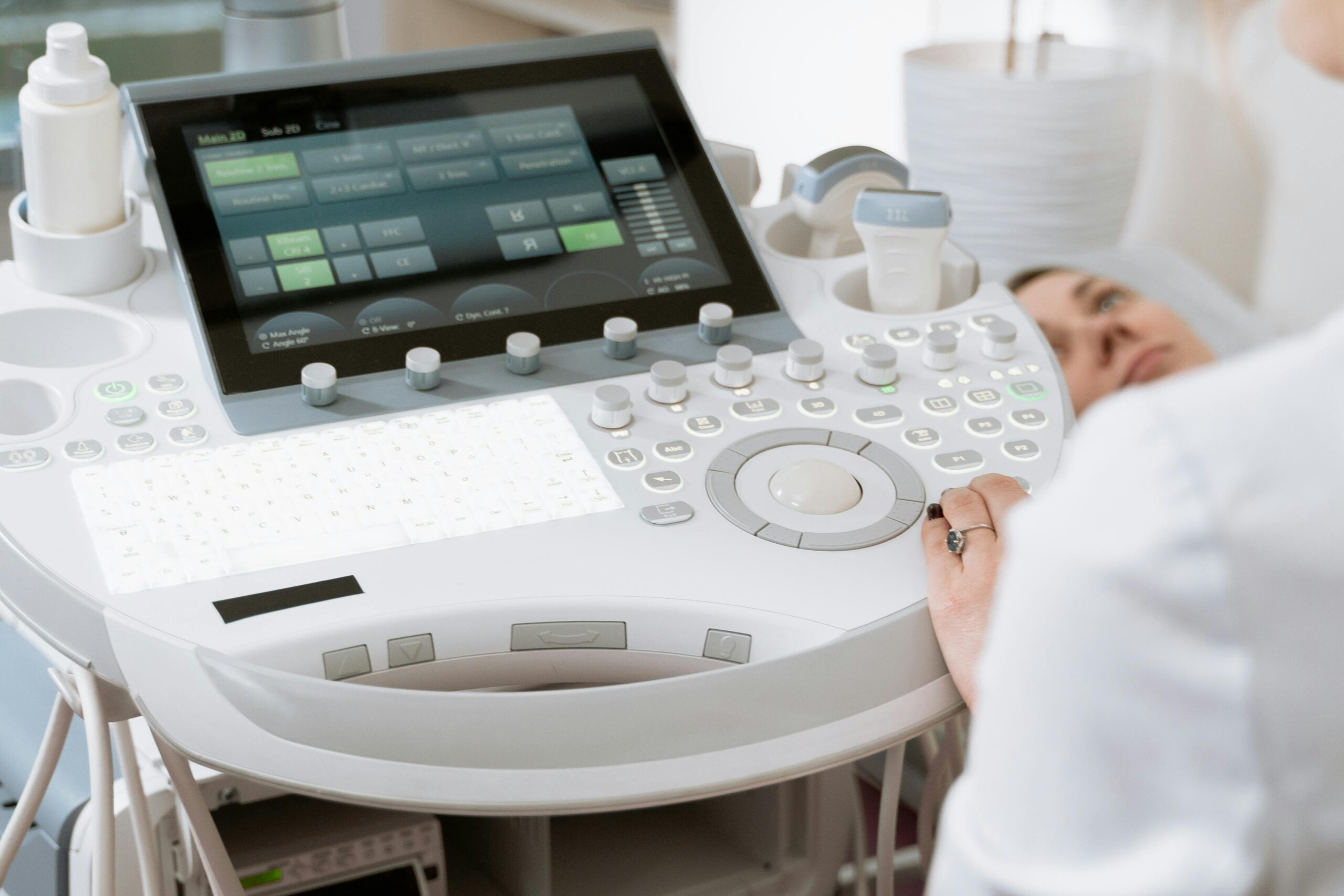 Medical ultrasound procedure background