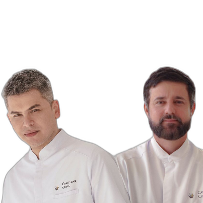 Dr. Castellar y Dr. Peraza
